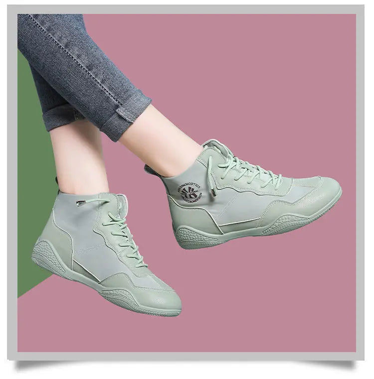Spring Summer High-top Canvas Shoes Thin Breathable All-match Korean Shoes Trend Women Sneakers