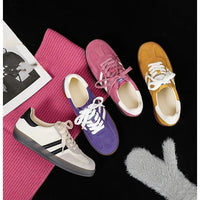 Women Tennis Sneakers Flats Ladies Fashion Lace-up Vulcanized Shoes Spring Autumn Woman Outdoor Trainers Footwear
