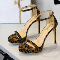 Super High Heels Nightclub Women's Shoes Open-toed Women's Sandals