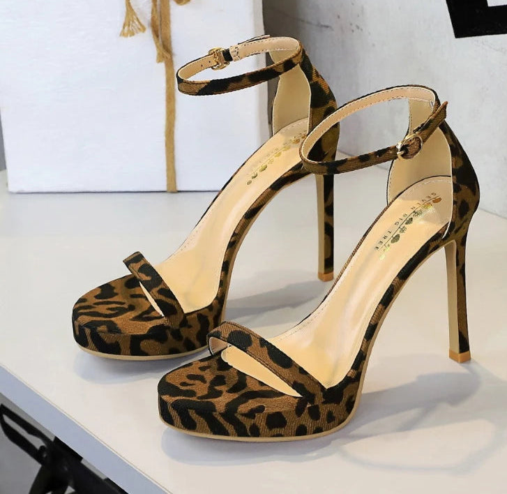 Super High Heels Nightclub Women's Shoes Open-toed Women's Sandals