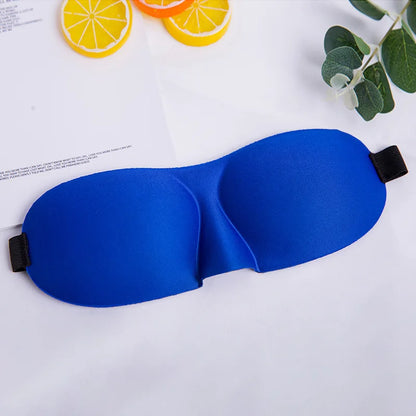 Sleep Mask 3D Contoured Blackout Eye Mask for Sleeping with Adjustable Strap Soft Night Blindfold Eye Shades for Naps