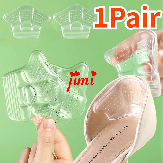 Heel Sticker Heel Protectors Sneaker Shrinking Size Insoles Anti-wear Feet Shoe Pads Adjust Size High Heel Cushion Inserts