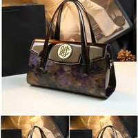 Fashionable Midlife Mom Handbag 2025 New Model Soft PU Leather Women's Bag Elegant High-End Crossbody Handbag Polyester Lining