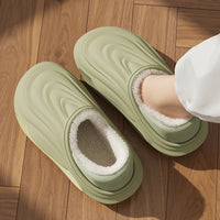 Shoes Ladies' Slippers Winter Footwear Platform Massage Flat Slides Cover Heel Shoes Winter Woman Slipper Platform Slides - Natalia Home Fashion