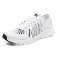 Cross-border large summer hollowed-out woven women's sports casual shoes light running shoes
