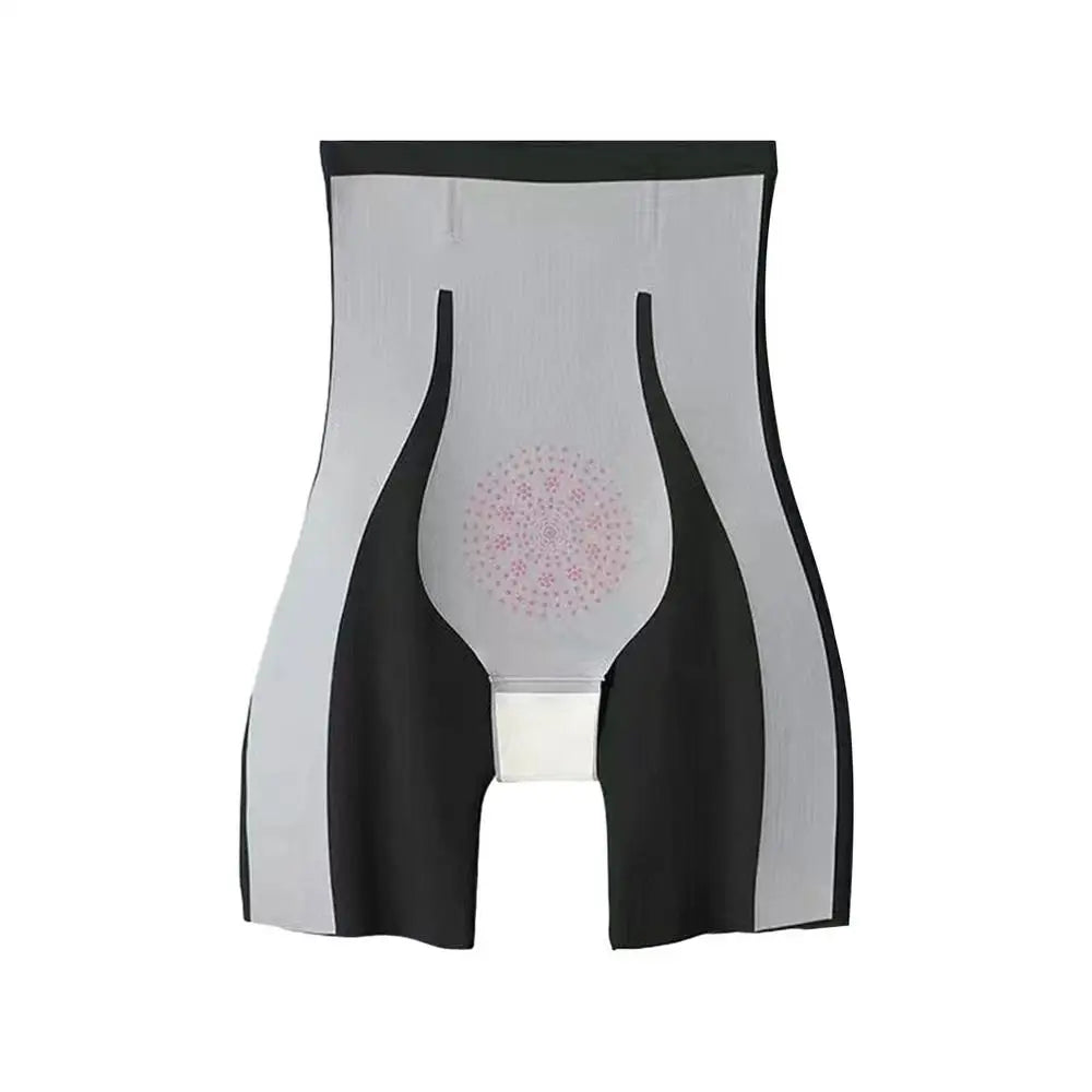 Shapewear Panties Tummy Control Body Shaper Panties Breathable Girdle Panty With Non-Slip Wide Belt Butt Lifting For Dating