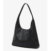 Retro Solid Color Large Capacity Women's Shoulder Bag Fashionable Versatile Niche Tote Bag Underarm Single Shoulder