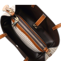 Premium Versatile Leather Crossbody Bag Ladies Large Capacity Daily Commuter Tote Bag Letter Print Design Ladies Fashio