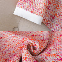 Fashion Red Plaid Ladies Blazer Jacket Women Long Sleeve Single Breasted Female Casual Coat