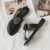 Women's Sandals Summer Slippers Casual Beach Footwear Water Diamond open Toe  Flats