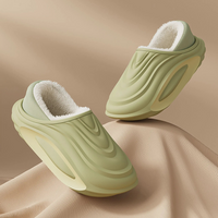 Shoes Ladies' Slippers Winter Footwear Platform Massage Flat Slides Cover Heel Shoes Winter Woman Slipper Platform Slides - Natalia Home Fashion