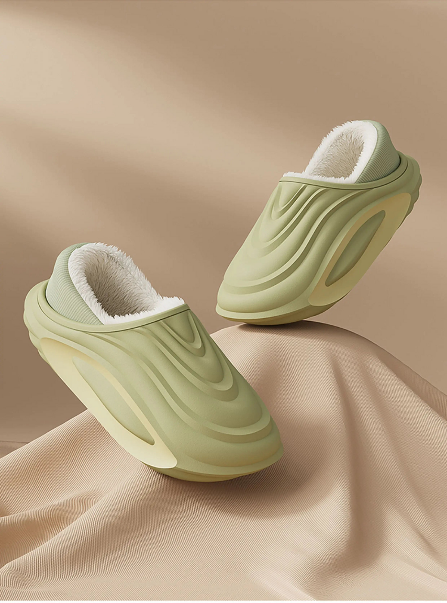 Shoes Ladies' Slippers Winter Footwear Platform Massage Flat Slides Cover Heel Shoes Winter Woman Slipper Platform Slides - Natalia Home Fashion
