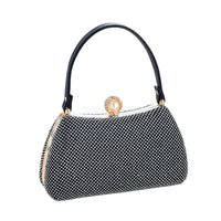 Stylish Simple Sparkling Full Diamond Handbag Temperament Shoulder Sparkling Diamond Crossbody - Simple Yet Stylish Banquet Bag