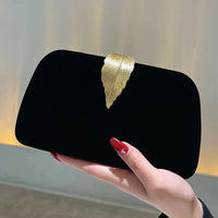 Elegant Evening Bags For Women Luxury Black Clutch Fashionable Envelope Clutch Bag, Party Wedding Handbag For Women Dinner Bag