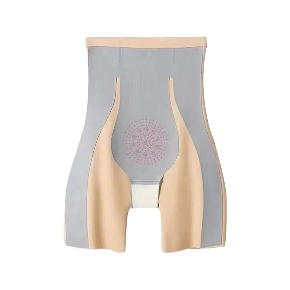 Shapewear Panties Tummy Control Body Shaper Panties Breathable Girdle Panty With Non-Slip Wide Belt Butt Lifting For Dating