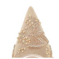 Sexy Embroidered Lace Mesh Slip-On Shoes with Fine Heel And Straps Hollow out Design for Women Fashionable Summer Slippers - Natalia Home Fashion