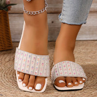 Fashion Casual Versatile Flat Slippers Beach Low Heel Trendy Women Sandals Fashion Women Shoes Slides Women