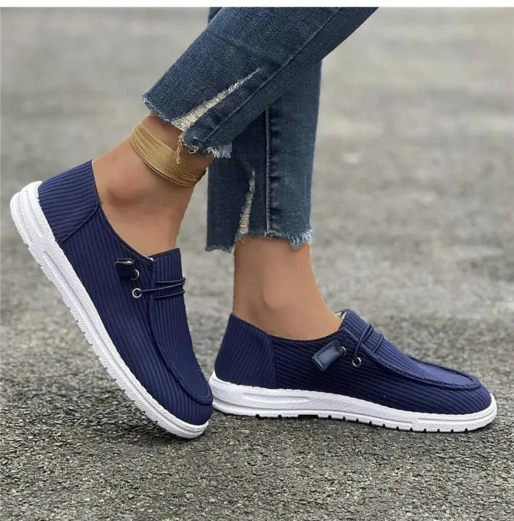 Fashion Women's Sneaker Walking Woman Shoes Soft Female Sneakers Slip On Casual Shoes Women Sneakers