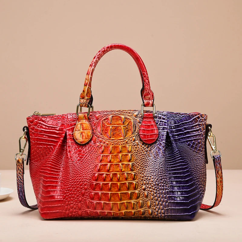 Designer Leather Shoulder Bag For Ladies With Elegant Crossbody Option And Durable Build