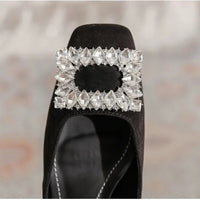 Women's High Heels Dress Shoes Trendy Fashion Elegant High Quality Formal Office Work Shoes Pumps Heeled Sandals for Women