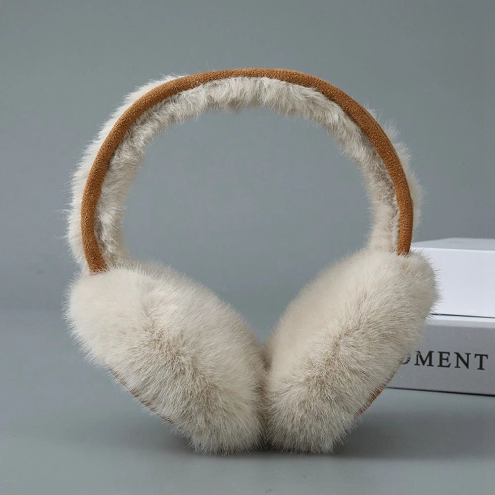 Fashion Plush Earmuffs Portable Foldable Ear Warmer High-quality Winter Warm Earflap Cold Protection Soft Outdoor Ear Cover - Natalia Home Fashion
