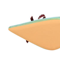 Bow Slim Heels High-End Women's Without Being Tired From Behind The Feet And Tripping Women's Singles Shoes