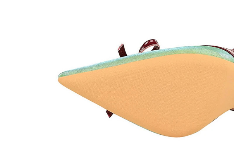 Bow Slim Heels High-End Women's Without Being Tired From Behind The Feet And Tripping Women's Singles Shoes