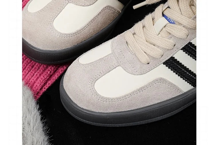 Women Tennis Sneakers Flats Ladies Fashion Lace-up Vulcanized Shoes Spring Autumn Woman Outdoor Trainers Footwear