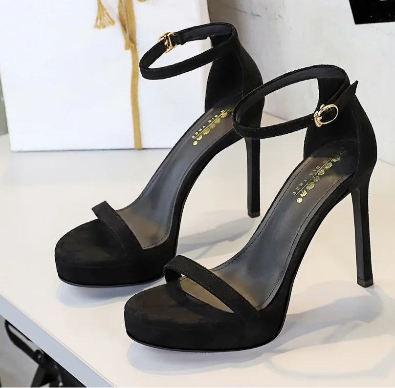 Super High Heels Nightclub Women's Shoes Open-toed Women's Sandals