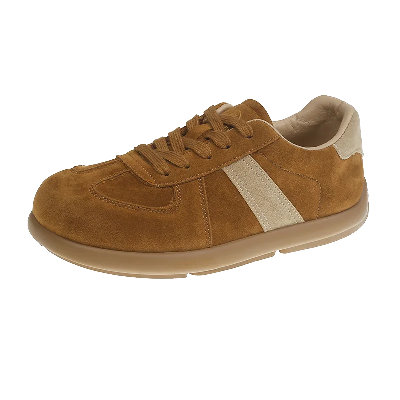 Fashion Trend Women's Casual Shoes College Style Wide Toe Soft Comfortable Flat Shoes Outdoor Casual Sports Shoes
