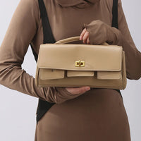 Luxury Women Bags PU Leather Shoulder Bags Women Fashion Gold Buckle Handbags Women Crossbody Bags