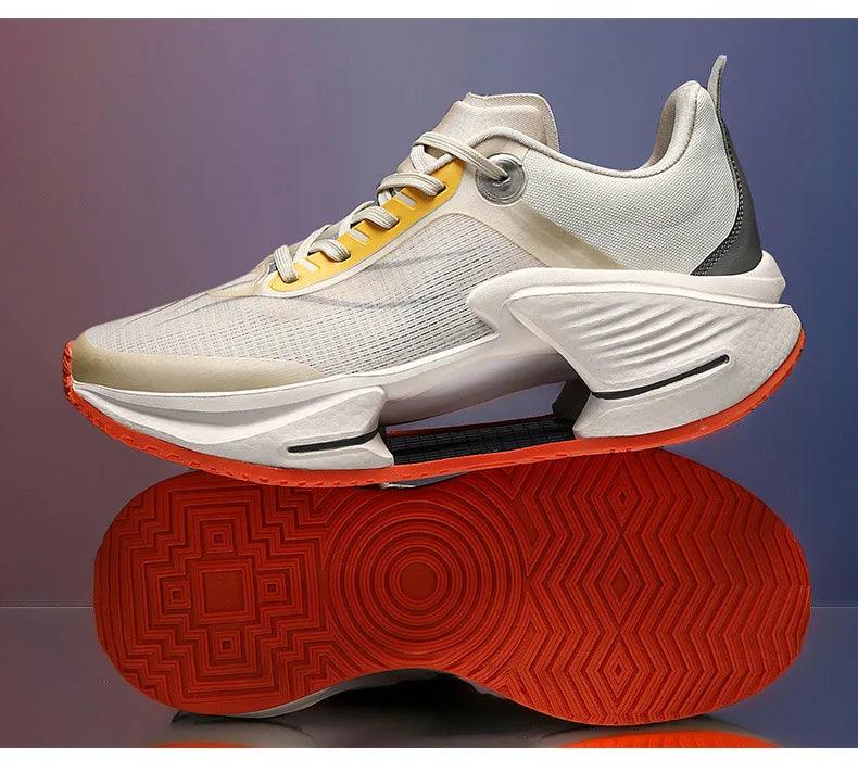High-Quality Carbon Plate Running Shoes for women Breathable Lightweight Shock Absorption Sports Sneakers