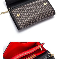 Minimalist Fashionable Exquisite Women's Shoulder Bag with Chain Shoulder Strap Design Versatile for Commuting and Gatherings