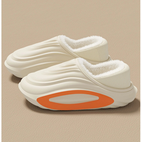 Shoes Ladies' Slippers Winter Footwear Platform Massage Flat Slides Cover Heel Shoes Winter Woman Slipper Platform Slides - Natalia Home Fashion
