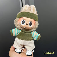 Labubu Plush Doll Clothing Clothing Accessories 15-17cm  Doll Clothing Different Styles Clothing
