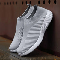 Women Shoes Breathable Flats Elastic Flat Shoes For Women Sneakers Spring Summer Footwear Lightweight Sports Shoes