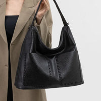 Luxury Designer Women's Leather Crossbody Bag Elegant Shoulder Handbag for Ladies Classic Stylish Tote Messenger Purse