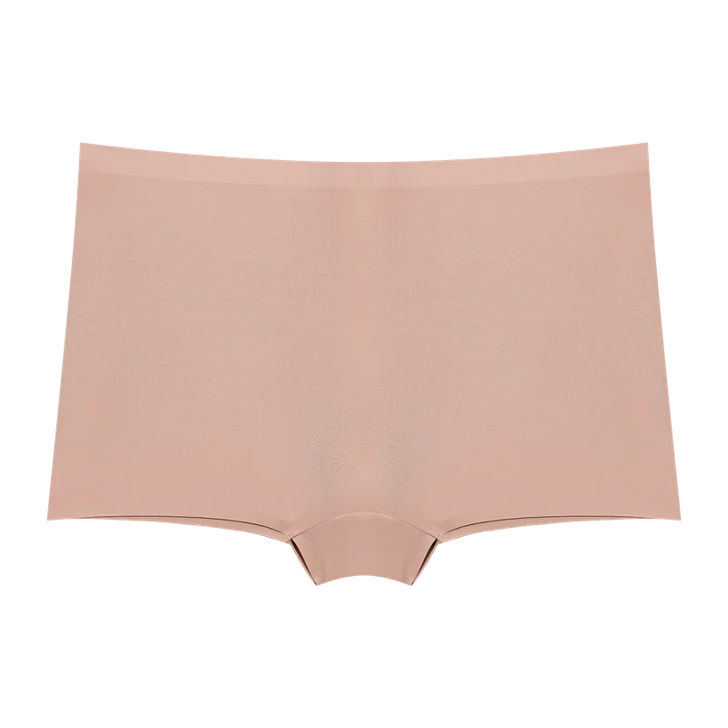 Women's Seamless Panties Sports Boxers Underwear Female Solid Color Comfortable Briefs Cozy Lingerie Intimate Underpants