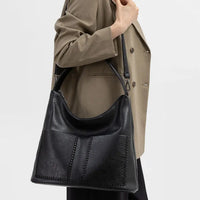 Luxury Designer Women's Leather Crossbody Bag Elegant Shoulder Handbag for Ladies Classic Stylish Tote Messenger Purse