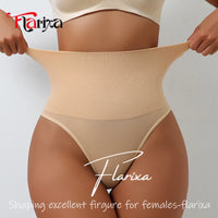 High Waist Slimming Control Thongs Tummy Shaper Underwear Women Seamless Shapewear Panties Compression Abdomen Briefs
