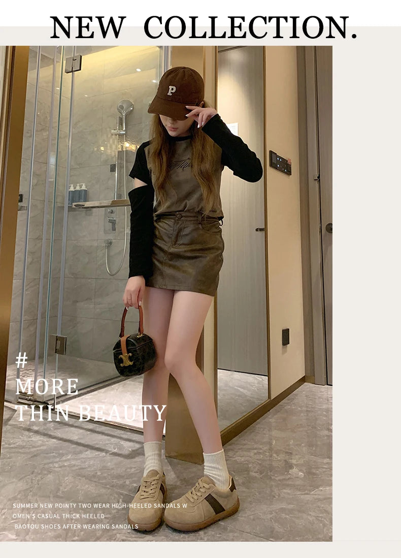 Fashion Trend Women's Casual Shoes College Style Wide Toe Soft Comfortable Flat Shoes Outdoor Casual Sports Shoes