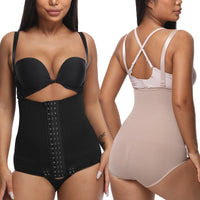 Women Shapewear Bodysuit High Waist Trainer Girdle Shorts Tummy Control Panties Body Shaper Butt Lifter Compression Underwear