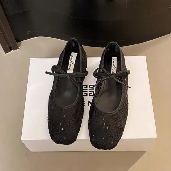 Women's Shoes Platform Ballet Flats Female Footwear  Ballerinas Comfortable Dress Mary Janes