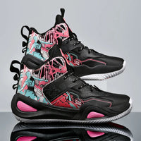 Professional Basketball Shoes Women Anti Slip Cushioning Wear Resistant Breathable Sneakers Outdoor Training Teen Athletic Shoes