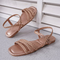 Fashion Sandals Summer Women Shoes Non-Slip Women's Sandals Elegant Flat Footwear Female Women Sandal