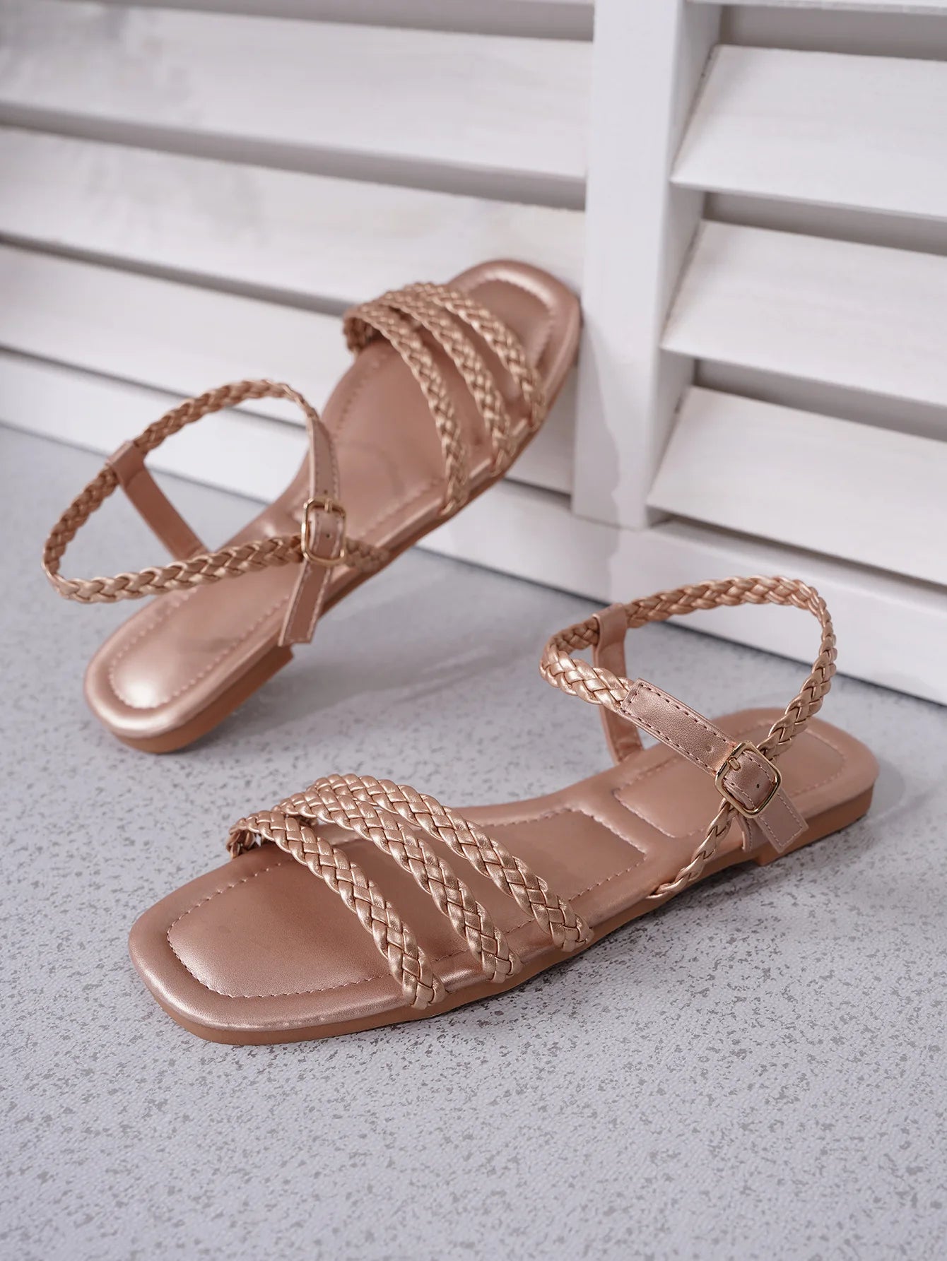 Fashion Sandals Summer Women Shoes Non-Slip Women's Sandals Elegant Flat Footwear Female Women Sandal