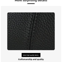Retro Solid Color Large Capacity Women's Shoulder Bag Fashionable Versatile Niche Tote Bag Underarm Single Shoulder