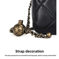 Chic Argyll Women's Crossbody Bag Trendy Autumn/Winter Vintage High-End Feel Versatile Small Square Bag