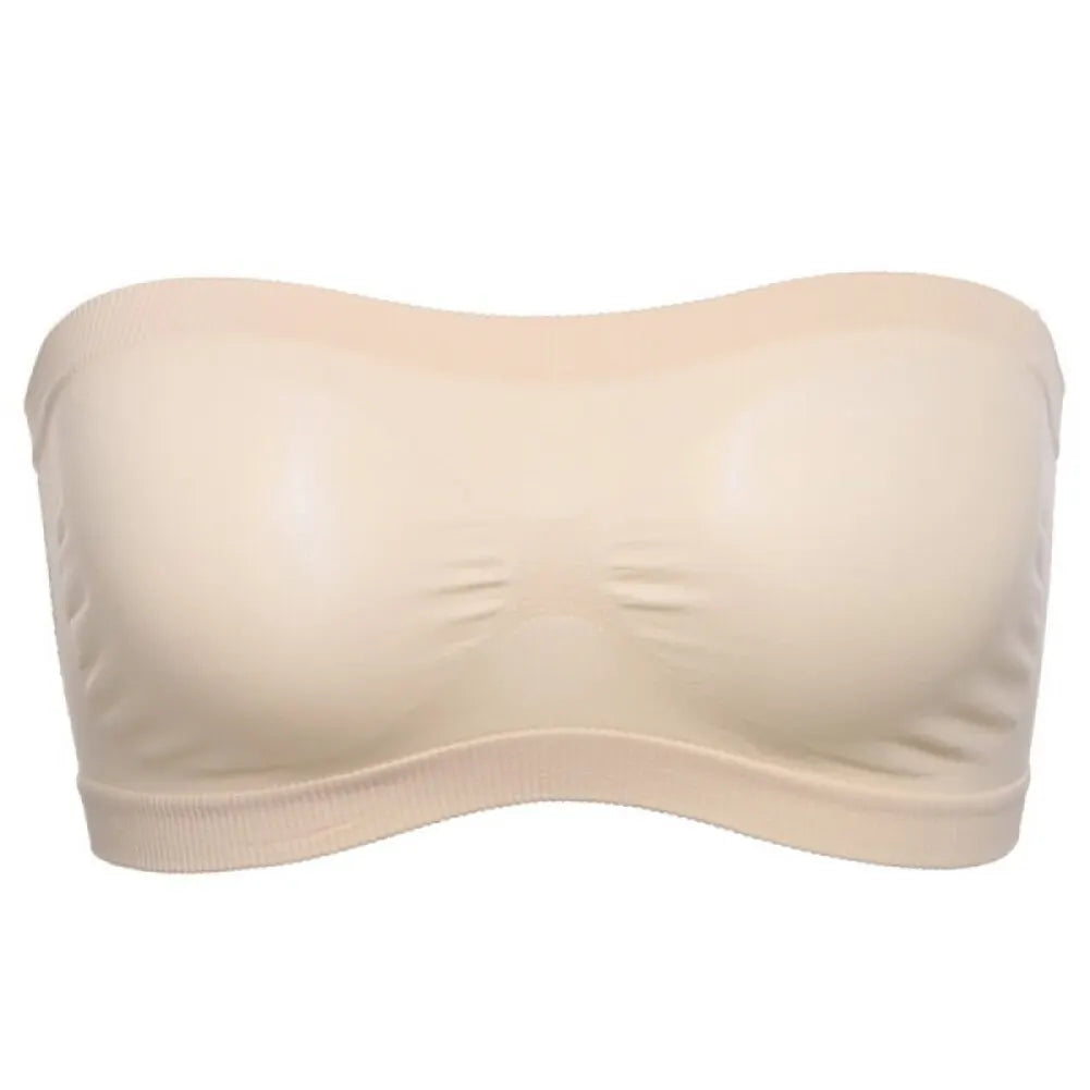 Bra Breathable Mesh Tubular Bra Strapless Crop Tops Women Sexy Bralette Underwear Bustier