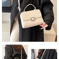 Women's Premium Minimalist Tote Bag - Stylish Shoulder/Crossbody Bag, Classic Large Capacity for Commuting